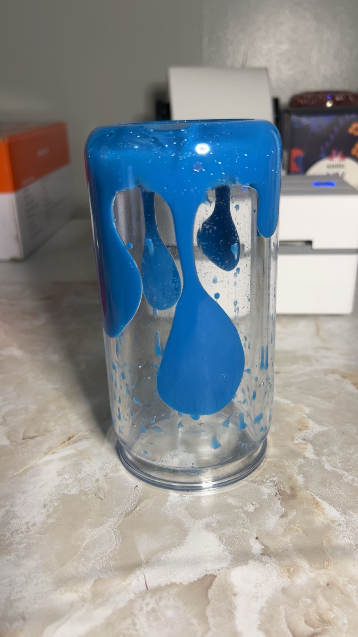 Blue Lava Cup